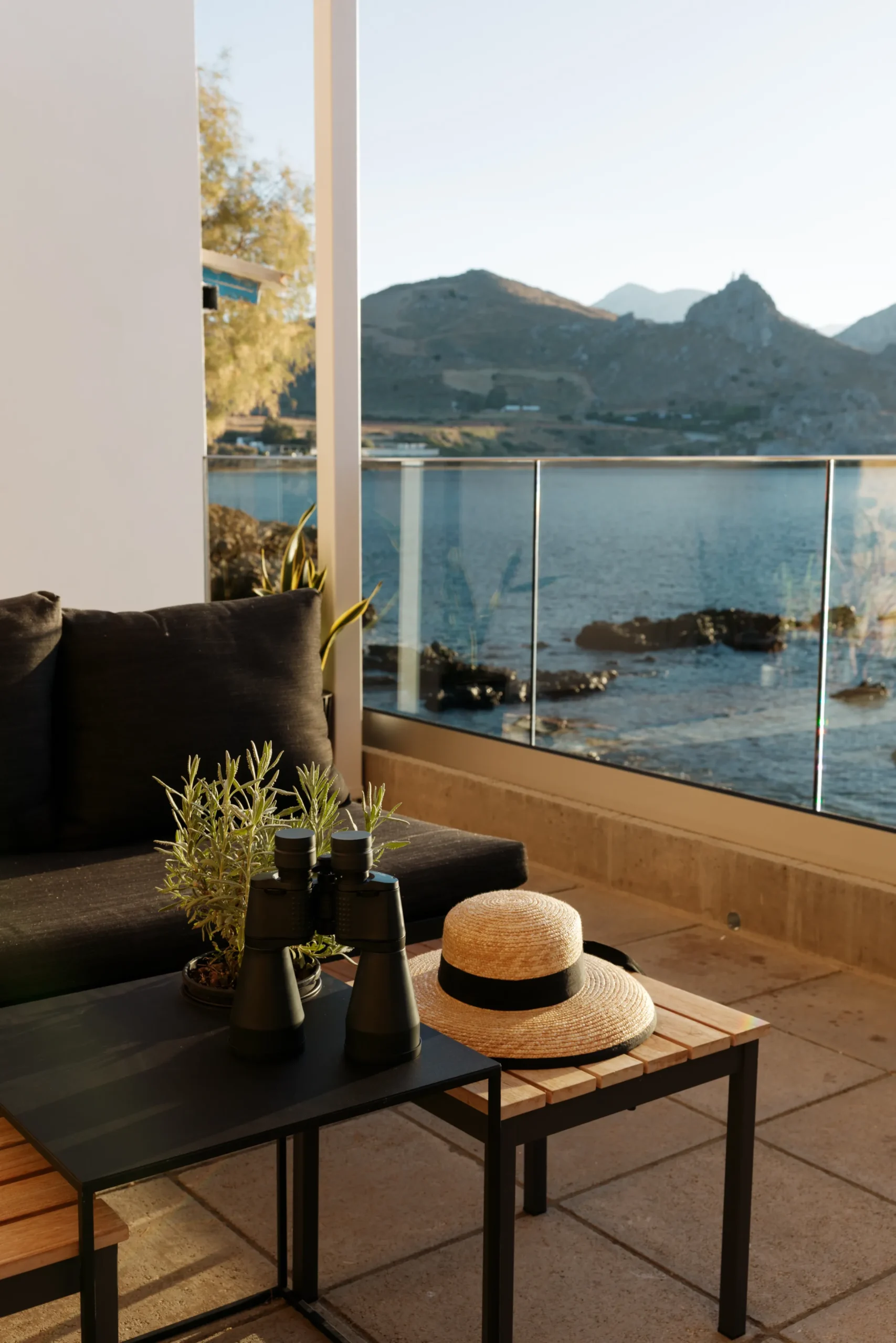 Outdoor space of Palio Damnoni Seaside villa